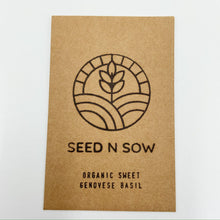 Load image into Gallery viewer, Organic Basil Seeds-Seeds-Seed n Sow
