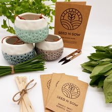 Load image into Gallery viewer, Seed n Sow Hanging Herb Garden Kit

