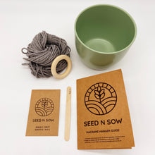 Load image into Gallery viewer, Seed n Sow Make Your Own Macrame Hanger Seed Kit
